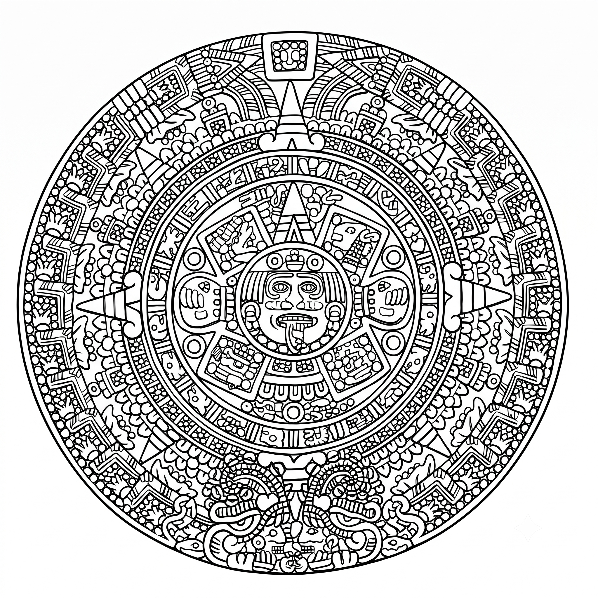 Aztec Mandala